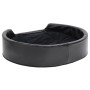 Cama para perros felpa y cuero sintético negra 79x70x19 cm de vidaXL, Camas para perros - Ref: Foro24-171262, Precio: 60,72 €...