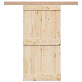 Kit de herrajes para puertas correderas aleación de aluminio