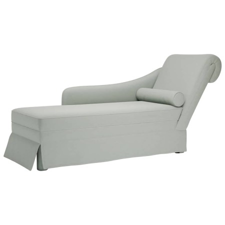 Chaise longue respaldo apoyabrazos derecho terciopelo en Divanes | Comprar online en Foro24