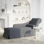 Chaise longue respaldo reposabrazos derecho terciopelo en Divanes | Comprar online en Foro24