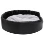 Cama para perros felpa y cuero sintético negro gris 90x79x20 cm von vidaXL, Betten für Hunde - Ref: Foro24-171255, Preis: 70,...