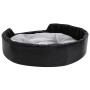 Cama para perros felpa y cuero sintético negro gris 90x79x20 cm von vidaXL, Betten für Hunde - Ref: Foro24-171255, Preis: 70,...