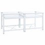 Soporte pedestal doble lavadora con estantes extraíbles blanco en Accesorios para lavadoras y secadoras | Comprar online en Foro