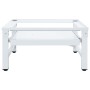 Soporte pedestal para lavadora con estante extraíble blanco