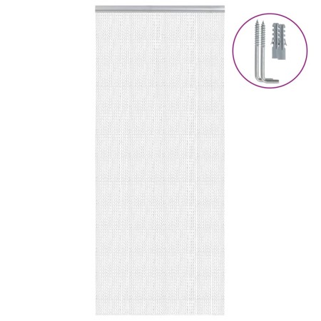 Mosquitera de cadena para puerta aluminio 90x200 cm en Mosquiteras para ventanas | Comprar online en Foro24