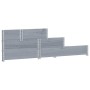 Arriate elevado de 3 niveles madera maciza pino gris 120x80 cm en Maceteros y jardineras | Comprar online en Foro24
