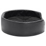 Schwarzes Hundebett aus Plüsch und Kunstleder, 69 x 59 x 19 cm von vidaXL, Betten für Hunde - Ref: Foro24-171261, Preis: 54,3...
