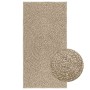 Alfombra ZIZUR apariencia yute interior exterior beige 60x110cm