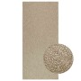 Alfombra ZIZUR aspecto yute interior/exterior beige 100x200 cm