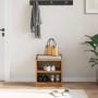 Banco de recibidor SANDNES madera maciza de pino 45x40x50 cm