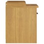 Banco de recibidor SANDNES madera maciza de pino 45x40x50 cm