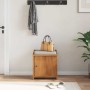 Banco de recibidor SANDNES madera maciza de pino 45x40x50 cm