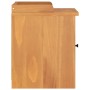Banco de recibidor SANDNES madera maciza de pino 45x40x50 cm