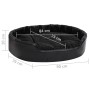 Cama para perros felpa y cuero sintético negra 90x79x20 cm de vidaXL, Camas para perros - Ref: Foro24-171263, Precio: 75,42 €...