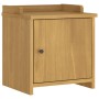 Banco de recibidor SANDNES madera maciza de pino 45x40x50 cm