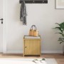 Banco de recibidor SANDNES madera maciza de pino 45x40x50 cm