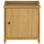 Banco de recibidor SANDNES madera maciza de pino 45x40x50 cm