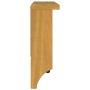 Perchero de pared SANDNES 45x12x35 cm madera maciza de pino
