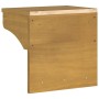 Perchero de pared SANDNES madera maciza pino 43x30x42cm