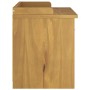 Banco de recibidor SANDNES madera maciza de pino 87x40x50 cm
