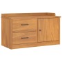 Banco de recibidor SANDNES madera maciza de pino 87x40x50 cm