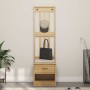 Perchero de entrada SANDNES 45x40x159,5cm madera maciza de pino
