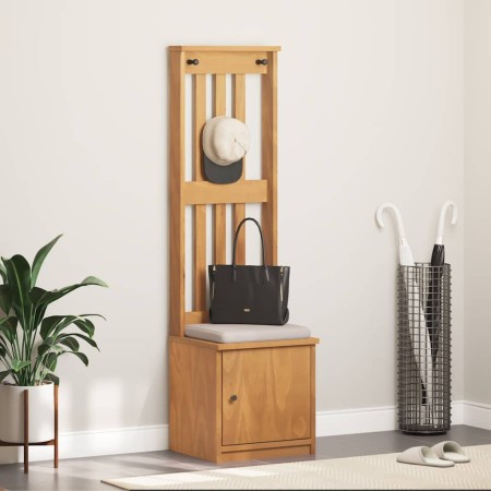 Perchero de entrada SANDNES 45x40x159,5cm madera maciza de pino