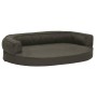 Ergonomische dunkelgraue Hundebettmatratze 75x53 cm von vidaXL, Betten für Hunde - Ref: Foro24-171290, Preis: 68,96 €, Rabatt: %