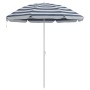 Parasol de playa Azul y 161 x 193 cm Poliéster