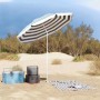 Parasol de playa Azul y 161 x 193 cm Poliéster