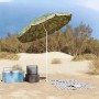 Parasol de playa Camuflaje 161 x 193 cm Poliéster