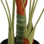 Palmera artificial con 3 troncos PP verde 85 cm