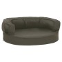Colchón para cama de perro ergonómico aspecto lino gris 60x42cm de vidaXL, Camas para perros - Ref: Foro24-171289, Precio: 49...