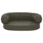 Colchón para cama de perro ergonómico aspecto lino gris 60x42cm de vidaXL, Camas para perros - Ref: Foro24-171289, Precio: 49...