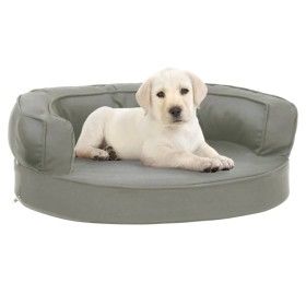 Gray linen look ergonomic dog bed mattress 60x42cm by vidaXL, Beds for dogs - Ref: Foro24-171295, Price: 45,31 €, Discount: %