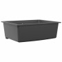 Fregadero de cocina Gris 54 x 44 x 20 cm granito