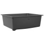 Fregadero de cocina Gris 54 x 44 x 20 cm granito