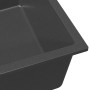 Fregadero de cocina Gris 54 x 44 x 20 cm granito