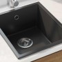 Fregadero de cocina Negro 38 x 44 x 20 cm granito