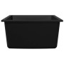 Fregadero de cocina Negro 38 x 44 x 20 cm granito