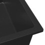 Fregadero de cocina Negro 38 x 44 x 20 cm granito