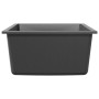 Fregadero de cocina Gris 38 x 44 x 20 cm granito