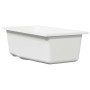 Fregadero de cocina 21 x 44 x 14 cm granito