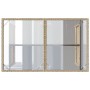 Set comedor de jardín 2 pzas con cojines ratán sintético beige