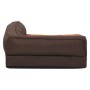 Brown linen look ergonomic dog bed mattress 60x42cm by vidaXL, Beds for dogs - Ref: Foro24-171340, Price: 48,51 €, Discount: %