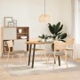 Patas para mesa consola 4 unidades acero natural 72 cm acero