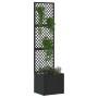 Jardinera Negro 35 x 30 x 135 cm Metal