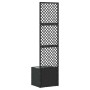 Jardinera Negro 35 x 30 x 135 cm Metal