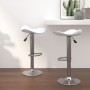 Küchenhocker 2 Stk. Chromstahl, weißes Kunstleder von vidaXL, Küchenhocker - Ref: Foro24-335089, Preis: 99,43 €, Rabatt: %