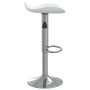 Küchenhocker 2 Stk. Chromstahl, weißes Kunstleder von vidaXL, Küchenhocker - Ref: Foro24-335089, Preis: 99,43 €, Rabatt: %
